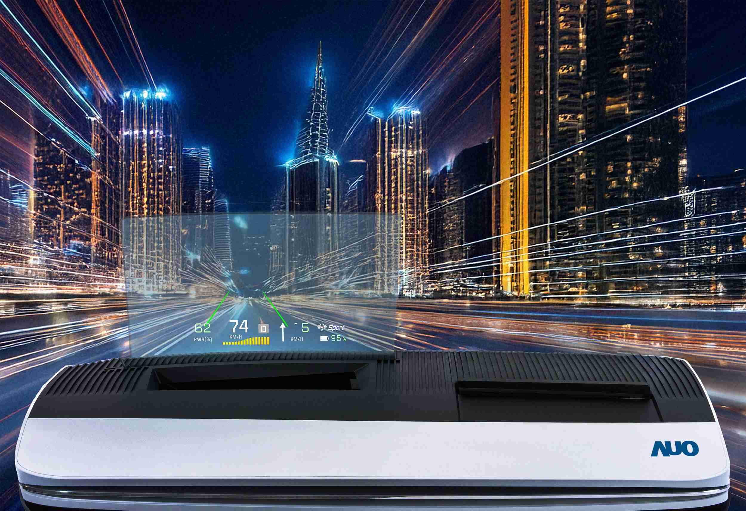 糖果派对推出13吋Micro LED抬头显示器，，，提供高入眼亮度、、、、高色彩饱和度的显示质量，，，，在阳光下或黑暗中都清晰可见，，，并利用Micro LED模块体积小的优势，，解决车用空间有限的痛点